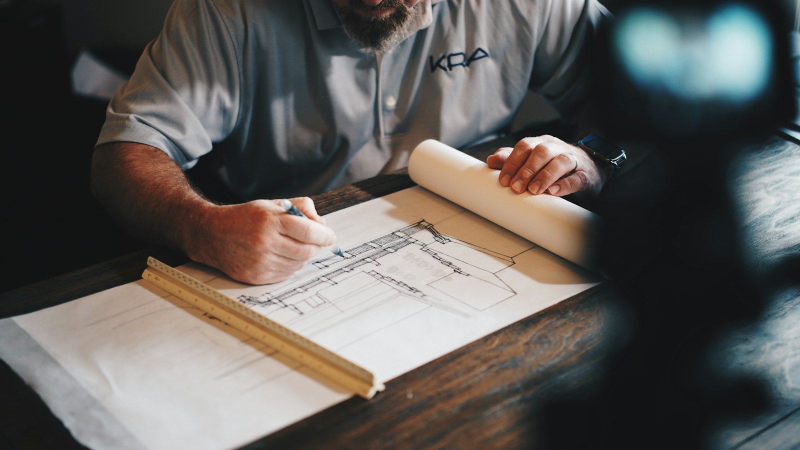 Reviewing remodeling plans